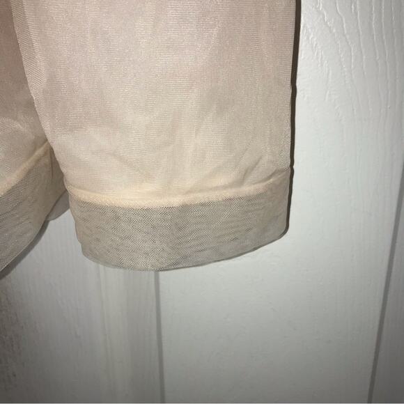 Vintage Van Raalte ‘50s sheer peach nightgown chemise size XS-S boudoir photos - Picture 4 of 9